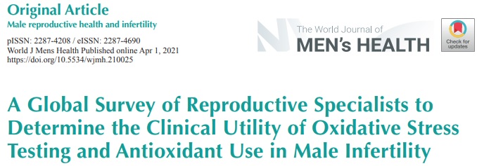 Oxidative Stress Testing Male Infertility